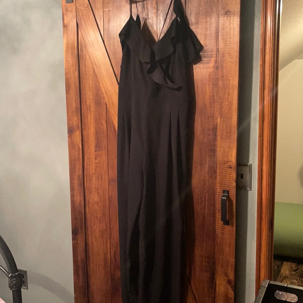 Xhilaration Black Off the Shoulder Romper